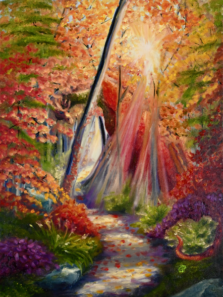 Fall Dragon Print