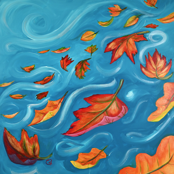Falling Leaves Print