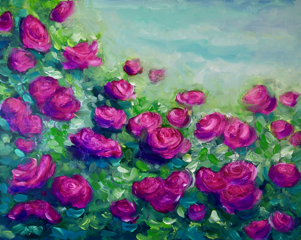 Field of Roses Print