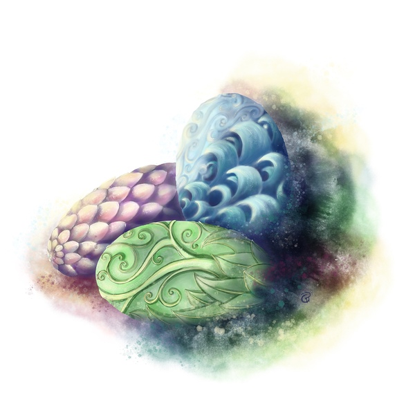 Dragon Eggs Print