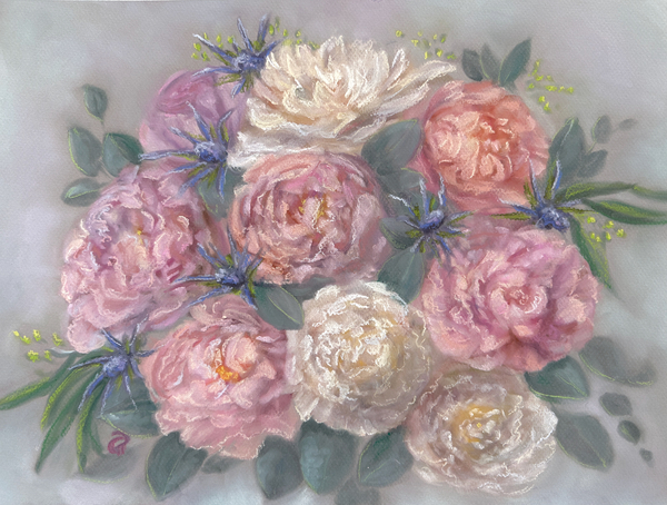 Peonies Print