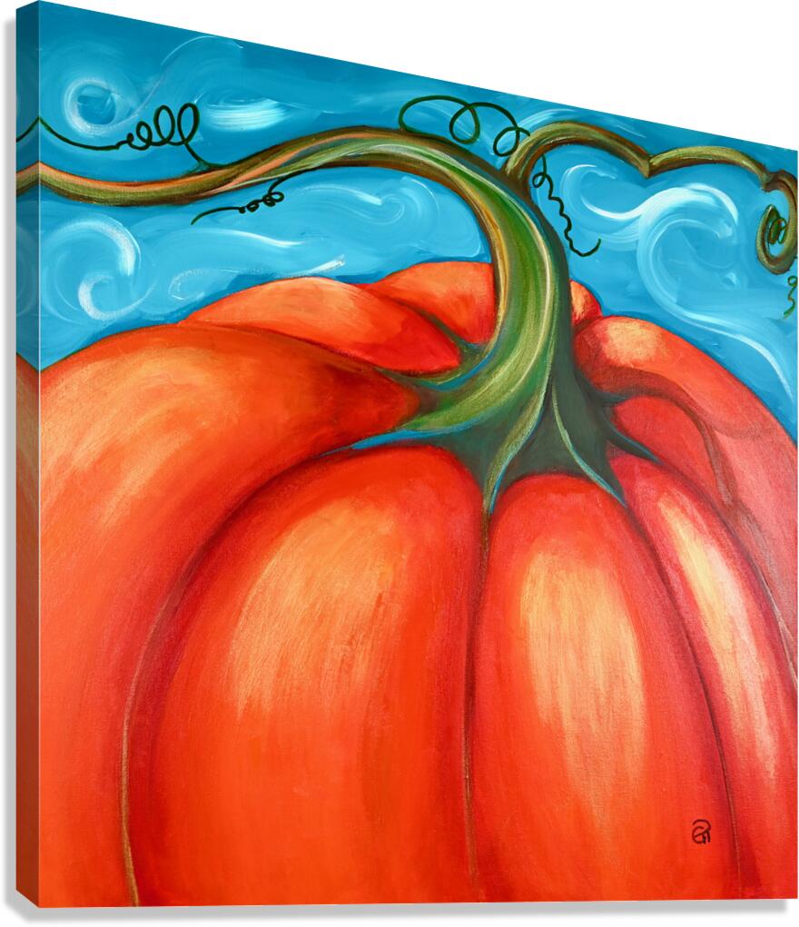 Big Pumpkin Canvas Print
