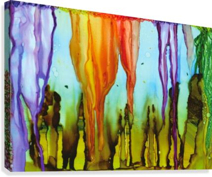 The Spill Canvas Print