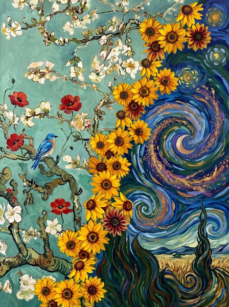 Van Gogh Inspired by Hugox