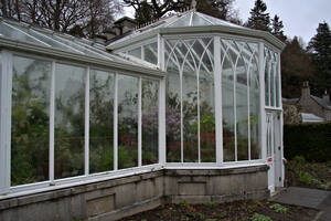 Balmoral Castle greenhouse in early spring   DSC5160  1