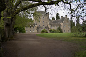 Cawdor Castle is a castle in the parish of Cawdor in Nairnshire Scotland. It is built around a 15th-century tower houseDSC6401  1