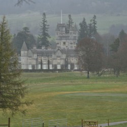  View of Balmoral Castle in the rainy Scotland landscape  DSC5154  1