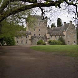 Cawdor Castle is a castle in the parish of Cawdor in Nairnshire Scotland. It is built around a 15th-century tower houseDSC6401  1