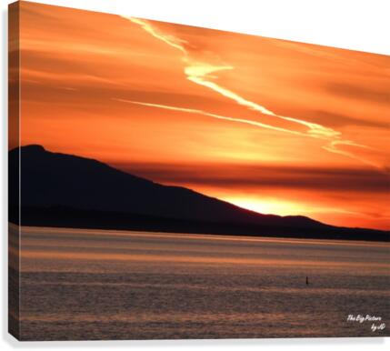 Qualicum Beach Dawning  Canvas Print