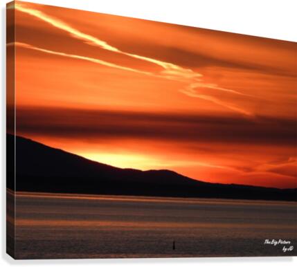 Qualicum Beach Eventide Canvas Print