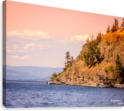 Okanagan Lake Elevator Canvas Print