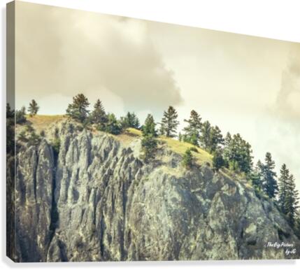 Okanagan Dramatic Canvas Print