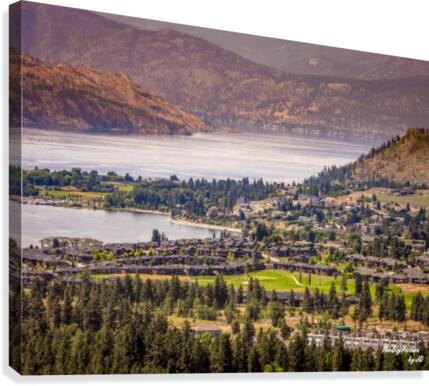 Okanagan View Canvas Print