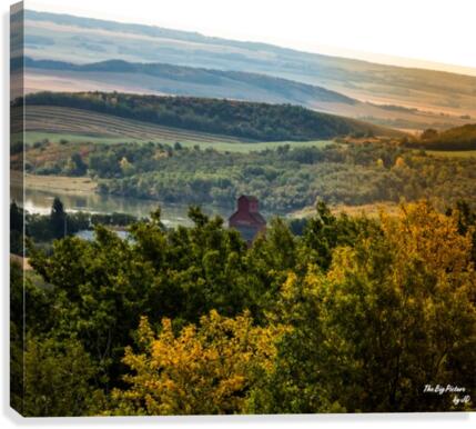 Prongue Grain Elevator Canvas Print