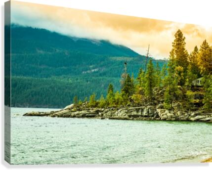Nakusp Bend Canvas Print