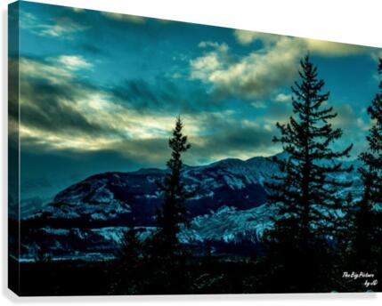 Overlander Dramatic Canvas Print