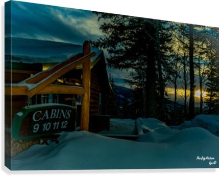 Overlander Dark Canvas Print