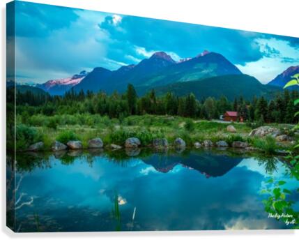 Mike Wigley Reflection Canvas Print