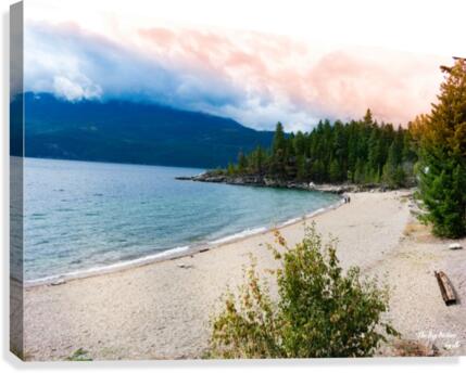 Nakusp Beach Canvas Print