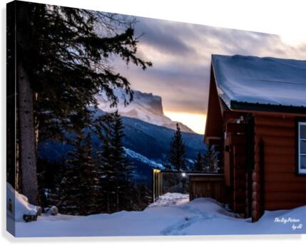 Overlander Mountain Views Canvas Print