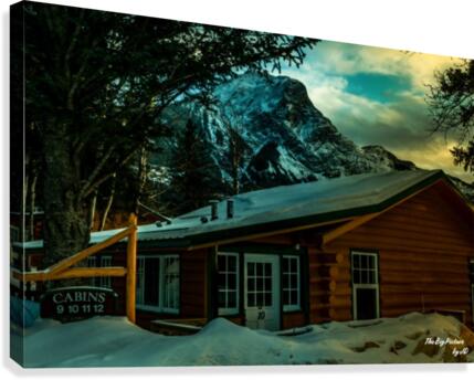 Overlander Sleeps Canvas Print