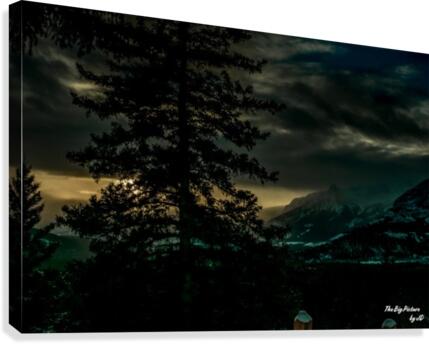 Overlander night Canvas Print