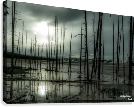 Yellowstone Deep Canvas Print
