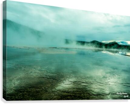 Yellowstone Blue Canvas Print