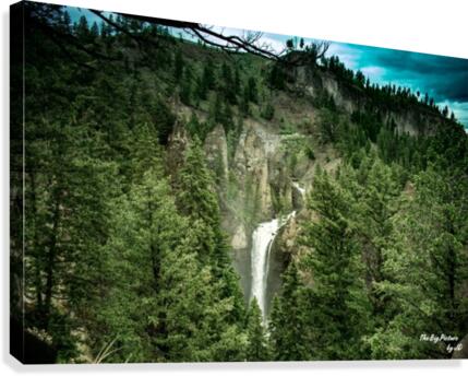 Yellowstone Falls Canvas Print