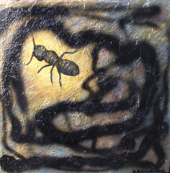 Travail de fourmie Print