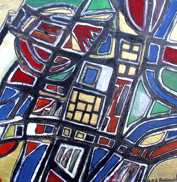 Oeuvre abstraite Print
