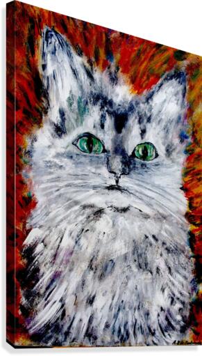 Chat Canvas Print