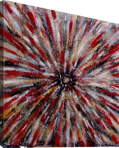 Explosion Canvas Print