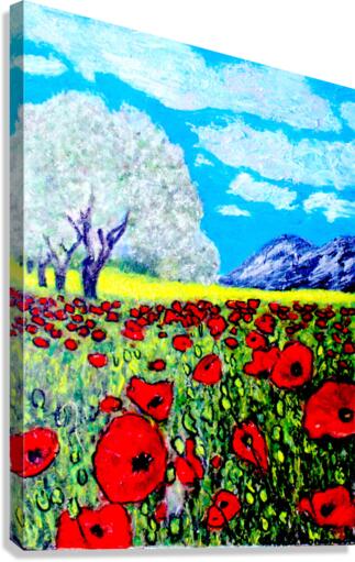 Paysage Canvas Print