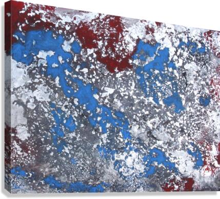 Oeuvre abstraite Canvas Print