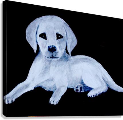 Chien Canvas Print