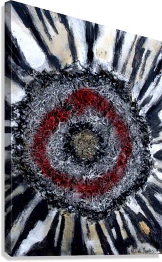 Oeuvre abstraite Canvas Print