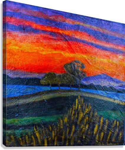 Paysage Canvas Print