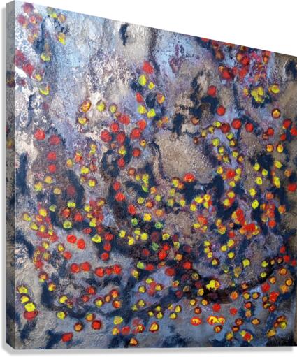 Composition abstraite Canvas Print