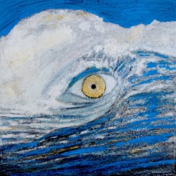Vague avec oeil