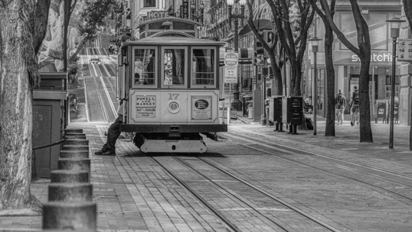 San Francisco Trolly Car by Denis Bresolin Photography