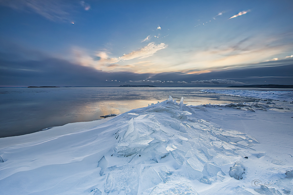 Ice Wafers by Denis Bresolin Photography