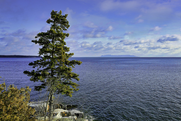 Looking Over Lake Superior by Denis Bresolin Photography