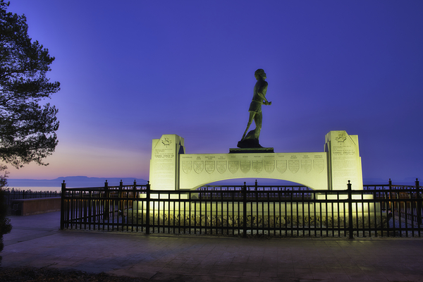 Terry Fox  Monument  by Denis Bresolin Photography