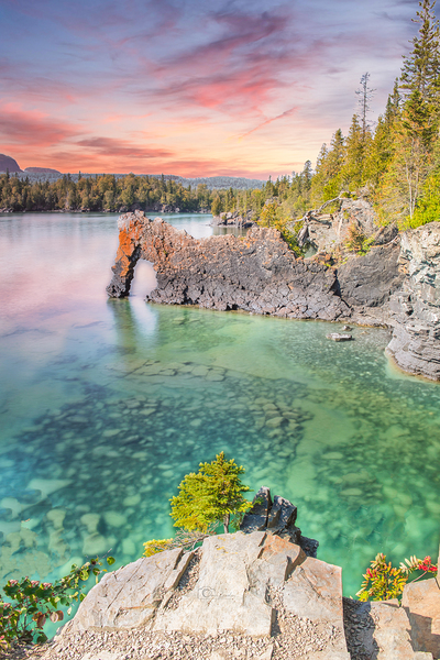 Sea Lion -Lake Superior Sunset by Denis Bresolin Photography