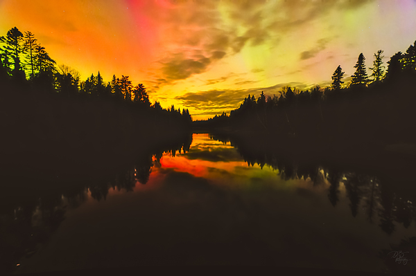 Aurora Reflections Print