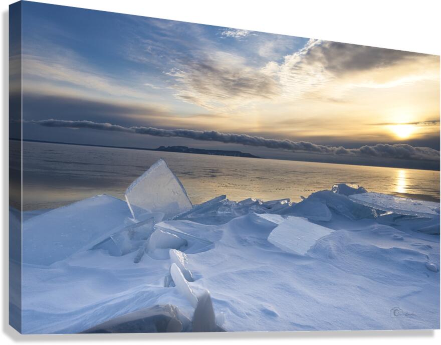 Ice and Snow Canvas Print