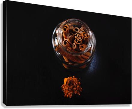 Curled up Canvas Print