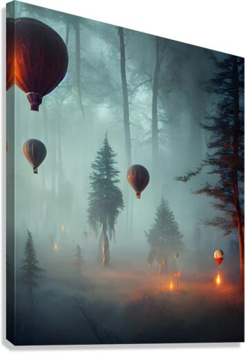 Campfire Canvas Print