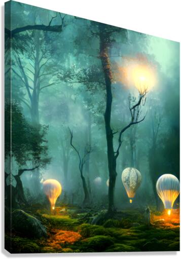 Bright light Canvas Print